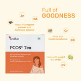 AndMe PCOS PCOD Tea for Hormonal Balance Weight Management, Regular Periods with Shatavari, Lodhra, Green Tea, Garcinia | AndMe Skin Brightening Facial Vitamin C Serum