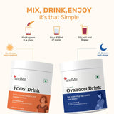 andMe combo of PCOS Supplement | PCOD Drink for PCOS Treatment & Cure and OvaBoost - Plant-based drink with prenatal vitamins