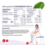 & ME Cranberry Juice for UTI treatment formulated with 18mg of PAC-A and Ayurvedic herbs, 200ml in each bottle(Pack of 8), & UTI Powder 7 sachets 87.5gm