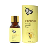 & ME Kavach Immunity Drop To Boost Immunity, Cough and Cold Relief, Fighting Inflammation with The Goodness of Tulsi, Amla, Haldi, Pudina and Ashwagandha, (Orange Flavor, 60ml)