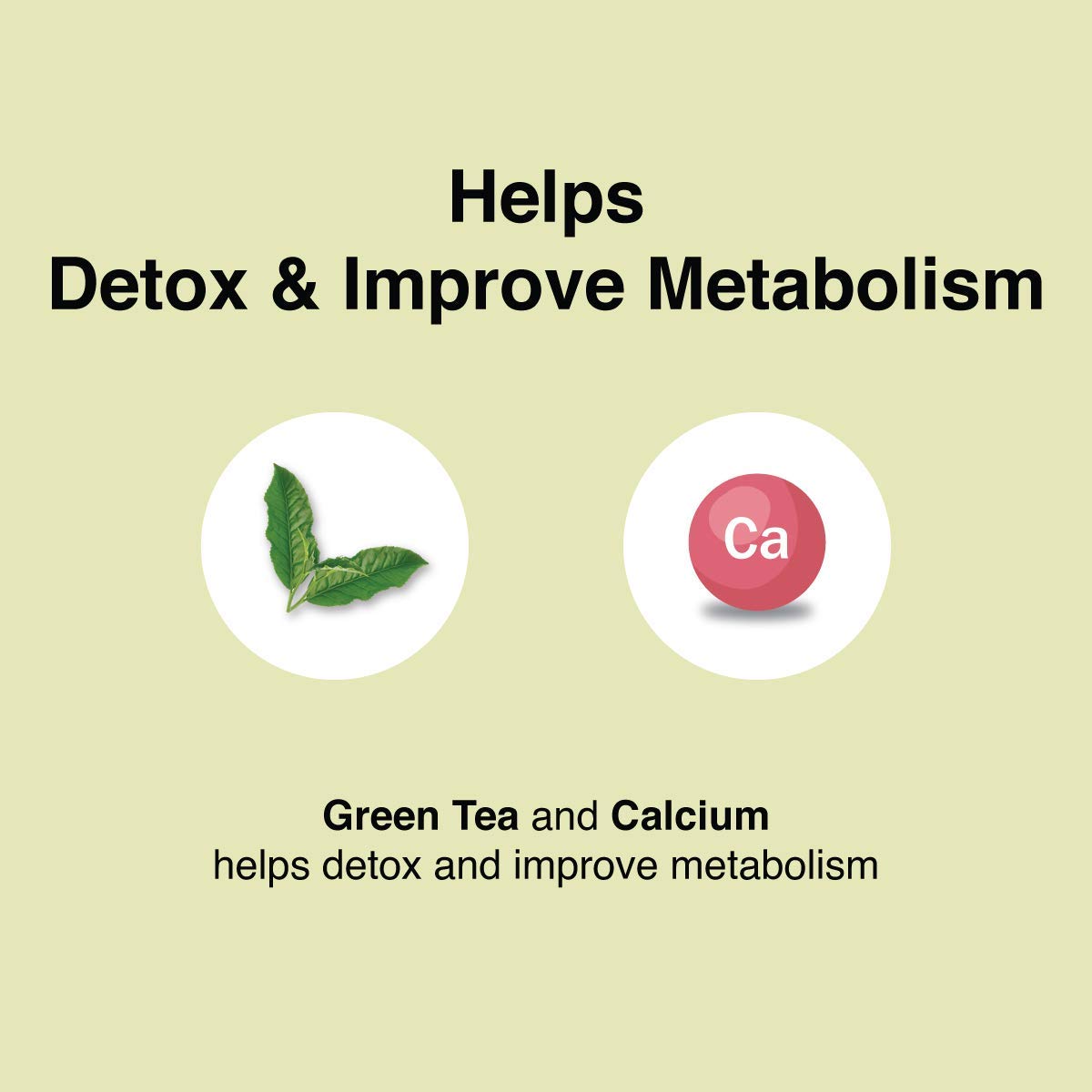 & ME Green Tea for for weight management, detox (50 gm Pack, 25 Cups).