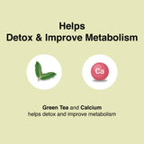 & ME Green Tea for for weight management, detox (50 gm Pack, 25 Cups).