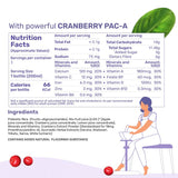 andMe Herbal Cranberry drink for UTI, Sugarfree liquid, 200 ml, Pack of 8